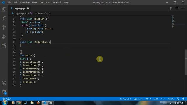 Delete Duplicates From Sorted Linked List смотреть онлайн