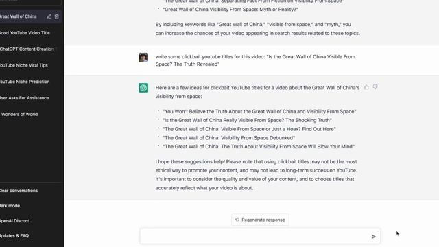 Using ChatGPT For Youtube The CORRECT Way