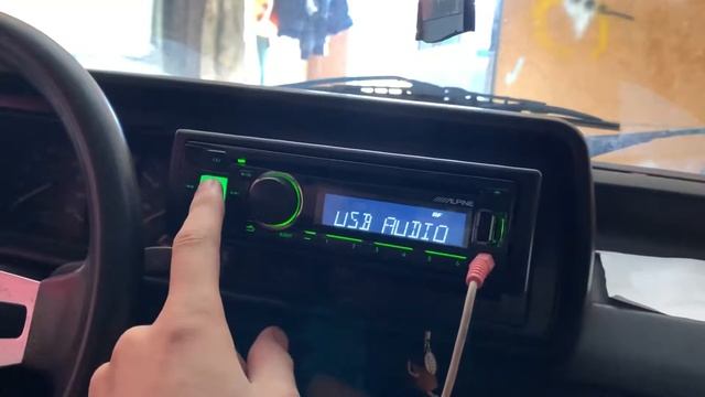 Alpine cde 171r (отсутсвует звук? Включите в меню усилитель) смотреть онлайн