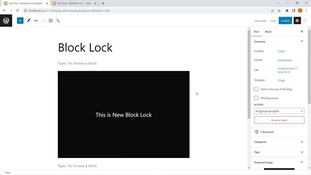 Changes to Block Lock in WordPress 6.1 (BETA) | Lock Inner Blocks | Blogging Unplugged Clips смотреть онлайн