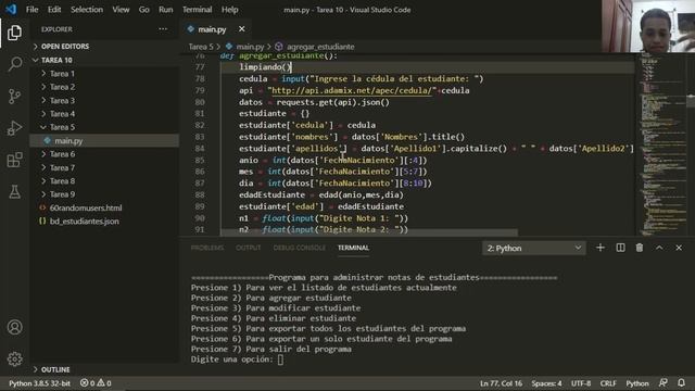 Tarea 10 - Fundamentos de Programación смотреть онлайн