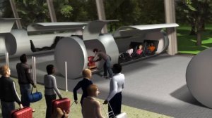 Вакуумный поезд БУДУЩЕГО _ Hyperloop