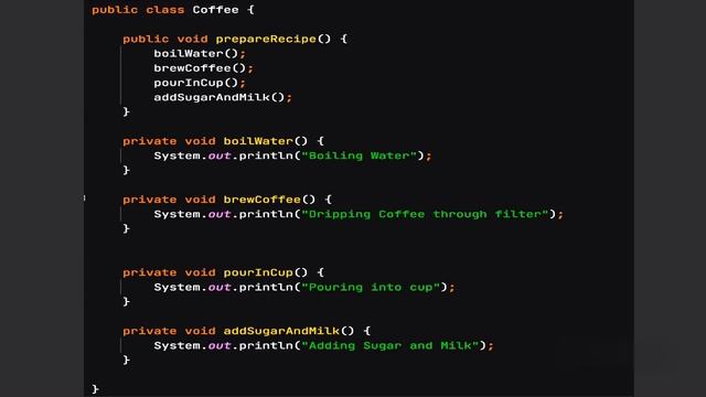 Template Method Design Pattern смотреть онлайн