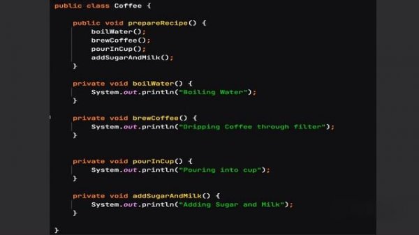 Template Method Design Pattern