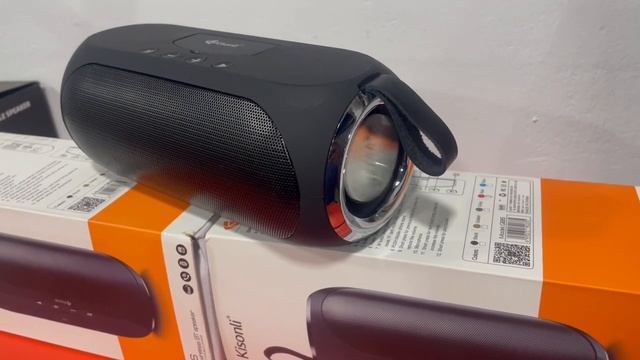 Kisonli Q9S Bluetooth High Bass Portable speaker смотреть онлайн