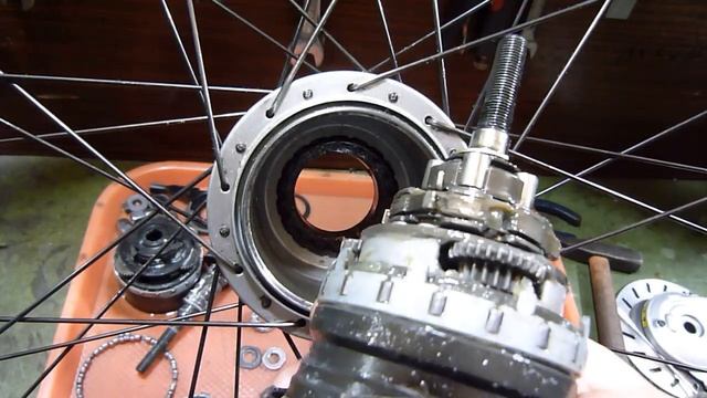 Shimano nexus 8. Для чего эта пружина. смотреть онлайн