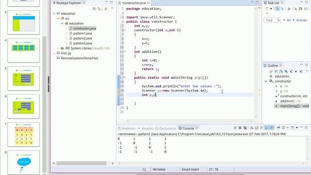 JAVA TUTORIALS - CONSTRUCTORS - PART - 4 смотреть онлайн