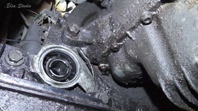 Замена правого сальника привода Daewoo Sens