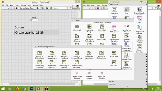 8-Labview Veri Tipi Dönüşümleri - Labview Dersleri - Labview Programming смотреть онлайн