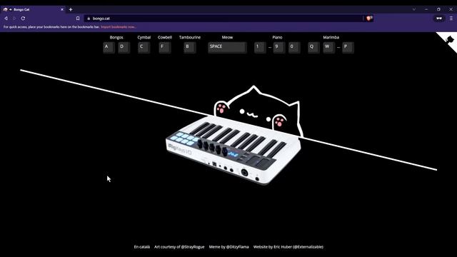 Among Us Trap Remix on bongo.cat смотреть онлайн
