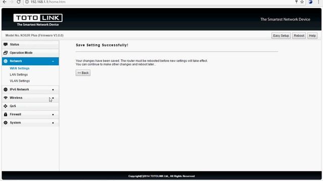 Totolink static ip configuration смотреть онлайн