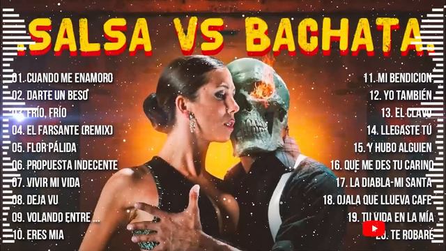 Salsa Y Bachata ÉXITOS 💥 Los 30 Salsa Y Bachata Canciones - Enrique Iglesias, Romeo Santos Y Mas
