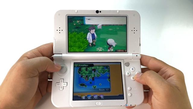 Pokémon Alpha Sapphire | The New Nintendo 3DSXL handheld gameplay смотреть онлайн