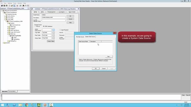 Create Your First Data Log Model in Factorytalk View SE Software смотреть онлайн