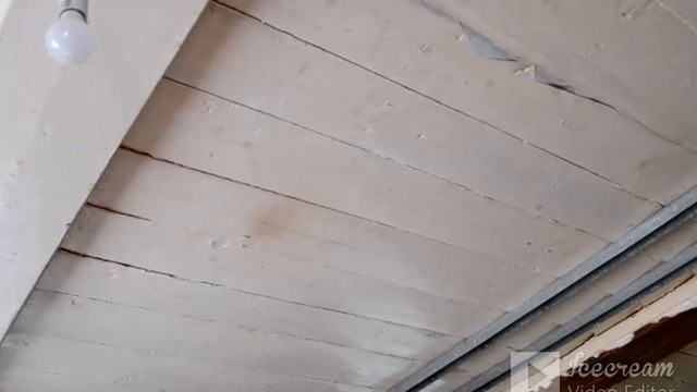 Как убрать потолок в бревенчатом доме.. смотреть онлайн