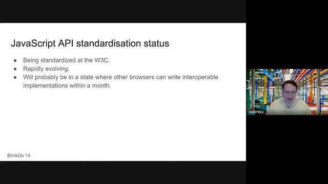 WebTransport (BlinkOn 14) смотреть онлайн