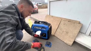 Dinking DK3300 Вскрываем, запускаем и проверяем с нагрузкой 3квт, инвертор действительно выдает 3кв