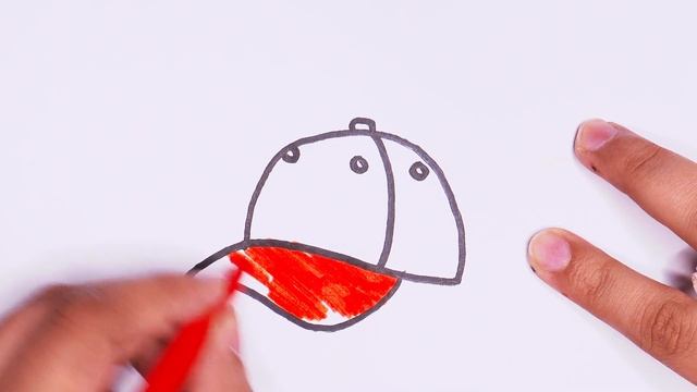 Bolalar uchun Qopqoq rasm chizish/Drawing Cap for children/Рисование Шапка для детей | Easy Drawing смотреть онлайн