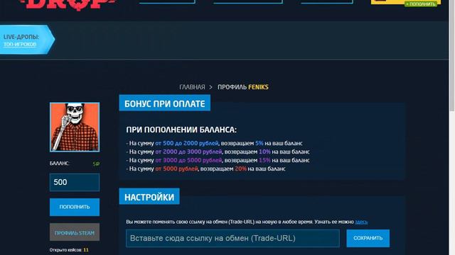 4 сайта где можно поднять свой инвентарь в CS:GO смотреть онлайн