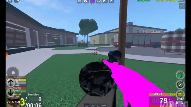 Roblox Zombie Uprising: mg42 vs m2hb on hard mode смотреть онлайн