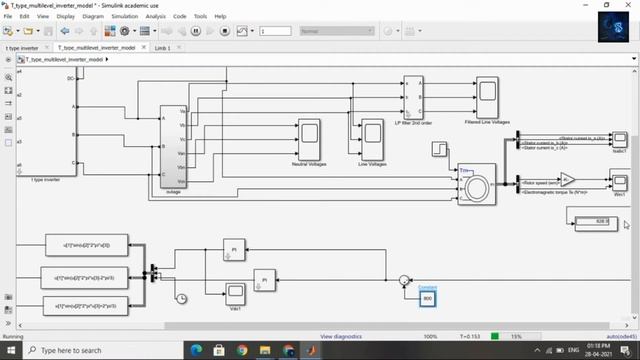Multi-level Inverter Model For Electric Vehicle, T-Type Multiple Level Inverter смотреть онлайн