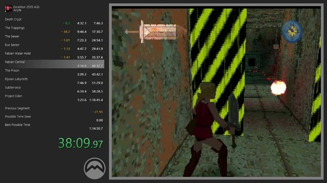 Speedrun - Excalibur 2555 A.D. - Any% (Console) - Current PB (WR) смотреть онлайн