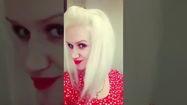 Удлиненное каре. Блондинка. смотреть онлайн