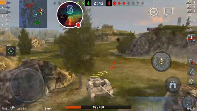 Нагибаем Европейский сервер в Wot blitz смотреть онлайн