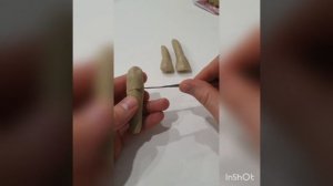 Моделировка 12 и 13 зубов из скульптурного пластилина | Modeling of 12 and 13 teeth from sculpted p