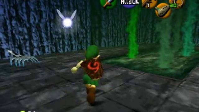 Legend of Zelda Ocarina of Time Walkthrough 03 (1/5) "Sun's Song" смотреть онлайн