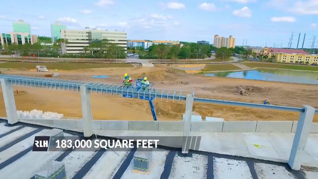 RLH Lexus of Orlando Construction Update Drone Video смотреть онлайн