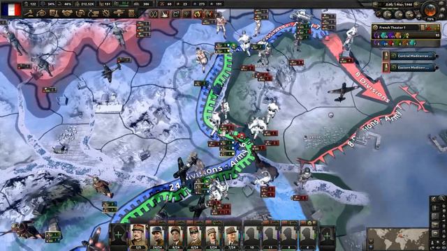 Let's Play HOI4 La Resistance France | Hearts of Iron 4 French Napoleon Bonaparte Gameplay Episode смотреть онлайн