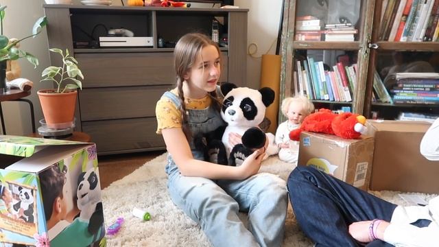 HASBRO Sent Me a Furreal Plum, Baby Alive Baby Shark by Pink Fong, and Love to Hug Elmo смотреть онлайн