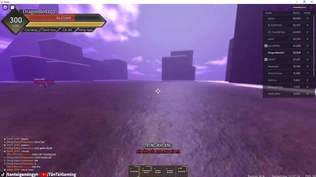 Roblox - CÀY TRÁI ÁC QUỶ STRING MAX CẤP TỚI WANO QUỐC PVP ĐÁNH BẠI CẢ DRAGON - Fruit Battlegrounds смотреть онлайн