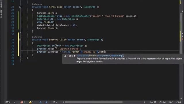 #BIT_Tutorial7 ~ Cara Export / Print Datagridview dari Data SQL Server di Visual Studio C#. смотреть онлайн
