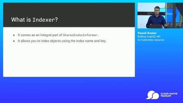 Kubernetes Track: Building GraphQL API for Kubernetes resources - Paweł Kosiec смотреть онлайн