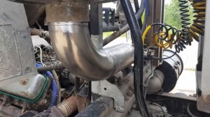 Нереальная выхлопная система из нержавейки для ЯМЗ-238