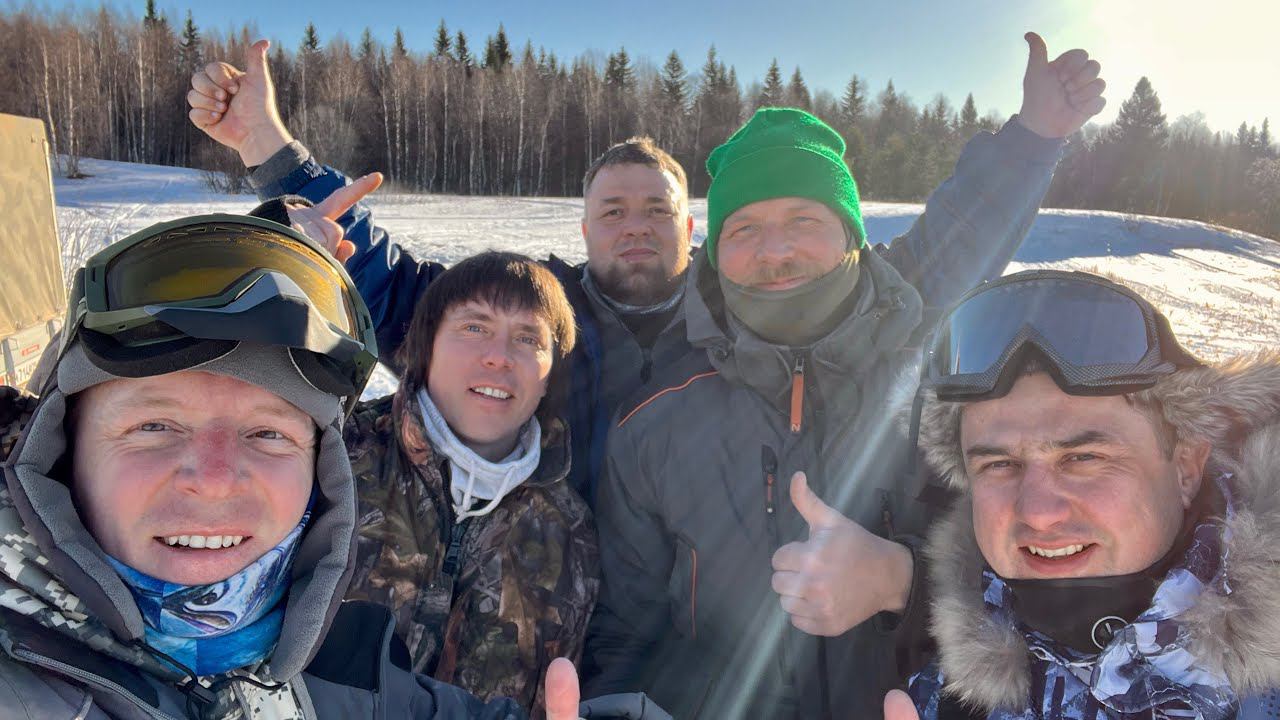 ✅ ЗИМНИЙ ДВИЖ НА СУХОМ МОРЕ Ролик с дня рождения✊ #Рыболов_Севера смотреть онлайн