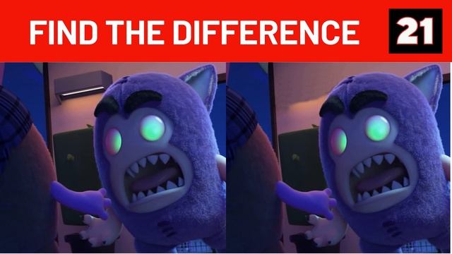 Oddbods Party Monsters | ? SPOT THE DIFFERENCE ? | Movie Puzzle | 100% FAIL |
