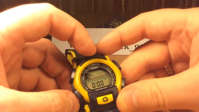 Обзор и настройка часов Casio G shock DW-003E-9CT [1597] смотреть онлайн