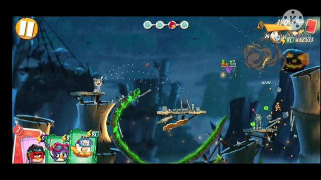 Angry Birds 2 прохождение! Паника короля свиней! смотреть онлайн