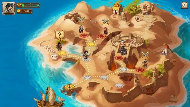 Braveland Pirate #22 Пустынный остров. Прохождение игры [7+*] смотреть онлайн
