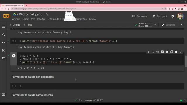 ?️ + ? Dar formato a las salidas de texto con el método Format | Python desde cero | ¡Muy Básico! смотреть онлайн