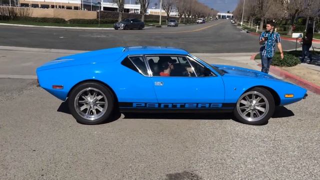 De Tomaso Pantera Rev & Acceleration смотреть онлайн