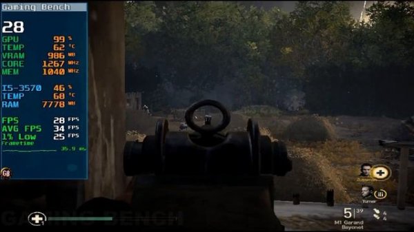 GT 710 + I5 3570 & 8gb Ram - Test In 10 Games