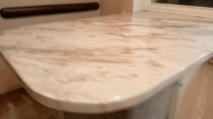 Реставрация столешницы. Создание нового покрытия.