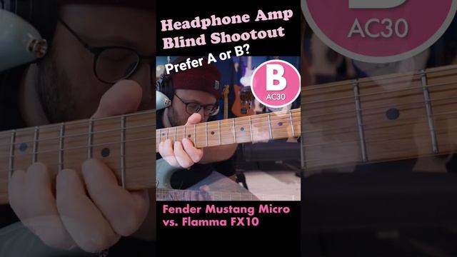 A or B? Testing the Flamma FX10 & Mustang Micro headphone amps. Check out 6 amps in the full video. смотреть онлайн