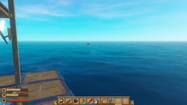 Поздравление от разработчиков. RAFT Прохождение. #19 смотреть онлайн