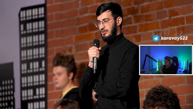 КАРАВАЙ СМОТРИТ БУСТЕР ПРОТИВ 50 ХЕЙТЕРОВ | БУСТЕР ХЕЙТЕРЫ РЕАКЦИЯ смотреть онлайн