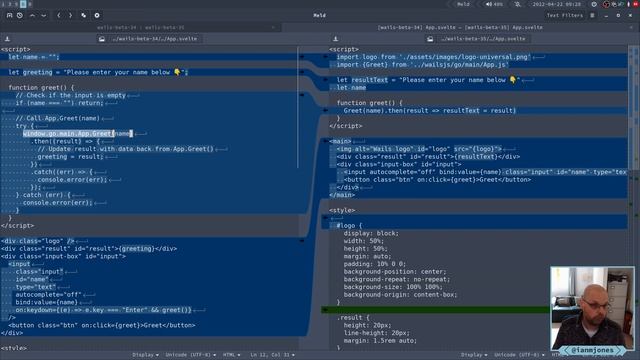 Snippet Pixie: Next - Investigating and using upcoming changes to Wails v2 | Always Developing #160 смотреть онлайн